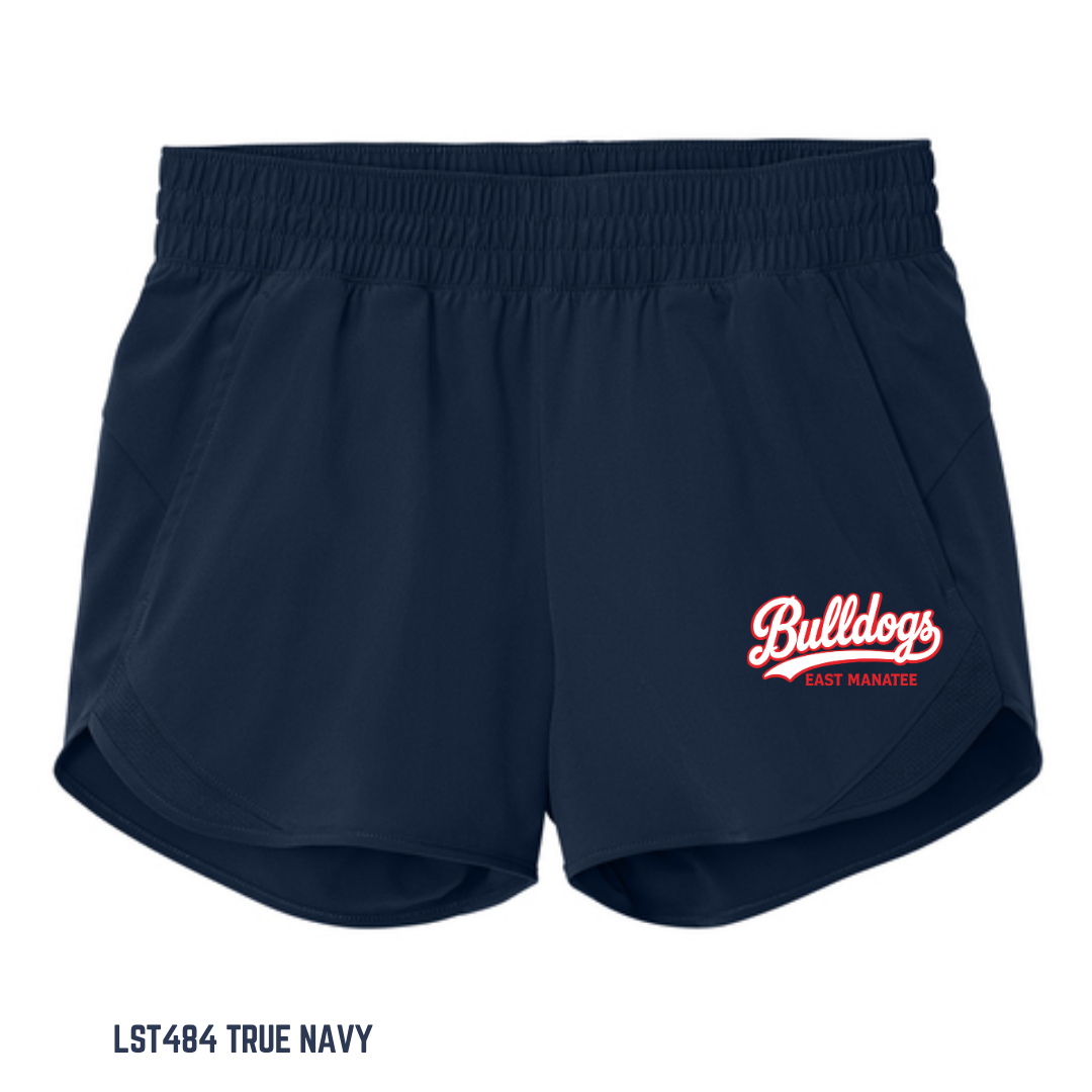 Bulldogs - LST484 Sport-Tek® Women’s Repeat Swift Short