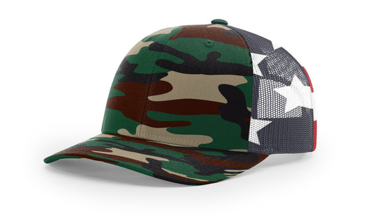 Richardson Printed Mesh Trucker / 112PM