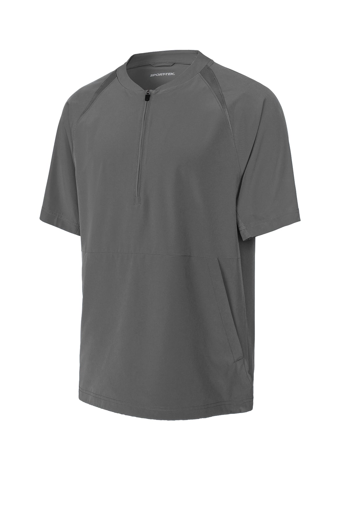 JST489 Sport-Tek® Repeat 1/2-Zip Short Sleeve Jacket