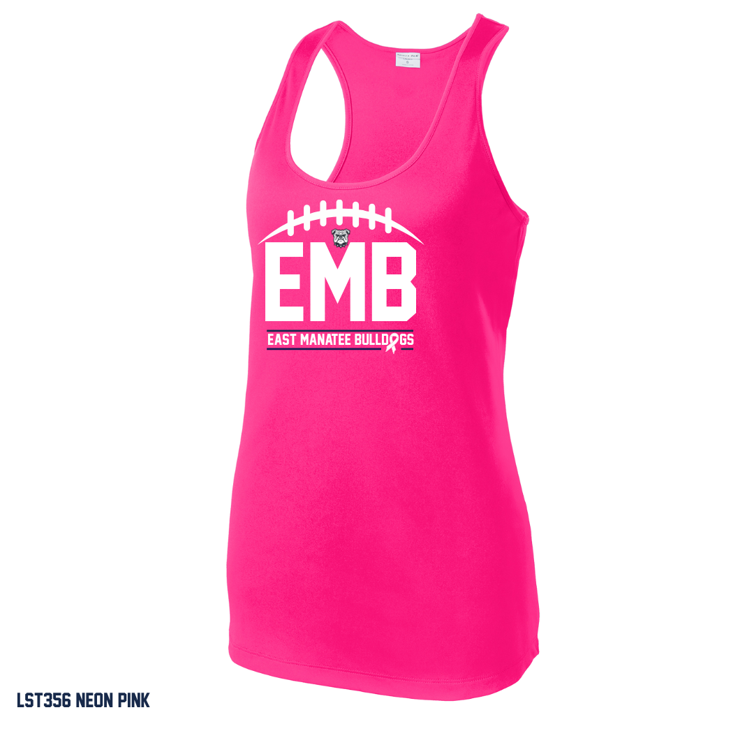 Bulldogs - PINK OUT Women's Sport-Tek® Women's PosiCharge® Competitor™ Racerback Tank