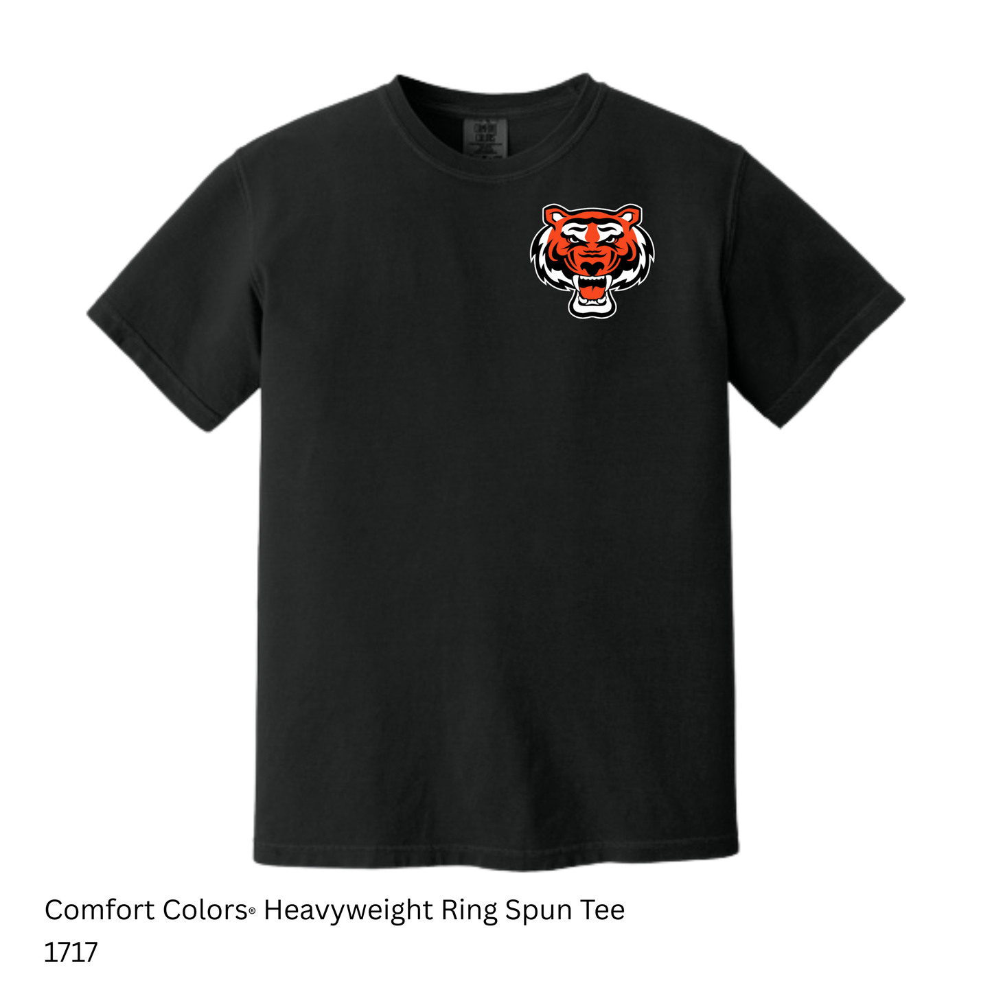 Rawlings Tigers - 1717/9018 Youth + Adult Comfort Colors® Heavyweight Ring Spun Tee