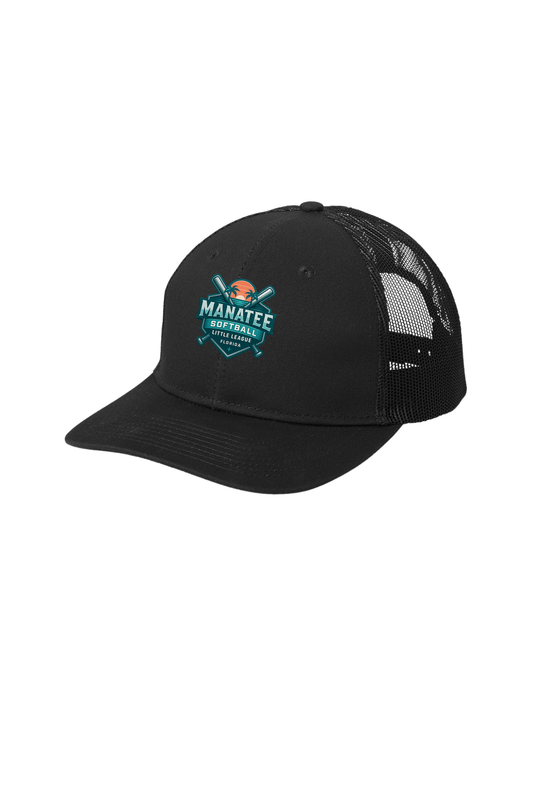 Manatee Softball C402 Port Authority® Snapback Trucker Cap