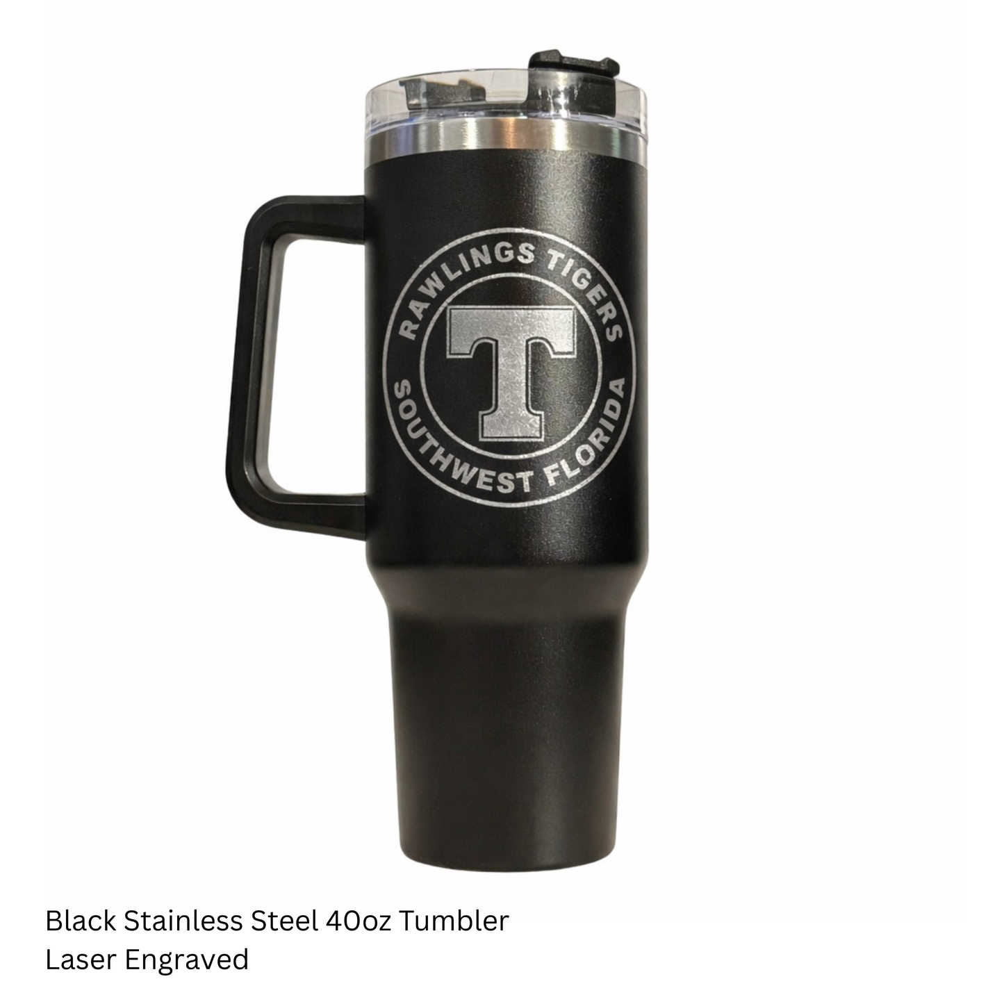 Rawlings Tigers - Black 40oz Tumbler