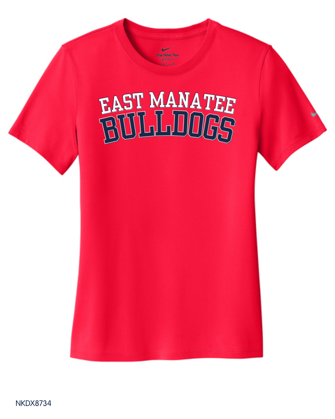 Bulldogs - Youth, Adult, Women's NKDX8730 / NKDX8734 / NKDX8787 Nike Swoosh Sleeve rLegend Tee