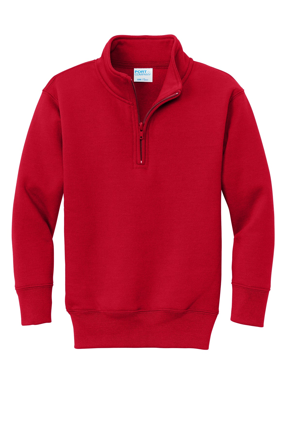 PC78YQ Port & Company ® Youth Core Fleece 1/4-Zip Pullover Sweatshirt
