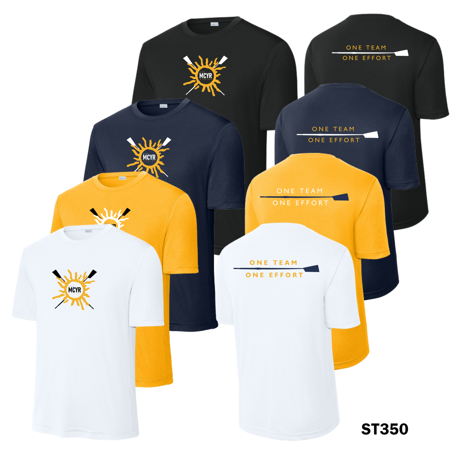 Manatee Rowing Adult Sport-Tek® PosiCharge® Competitor™ Tee ST350 Winter 2026