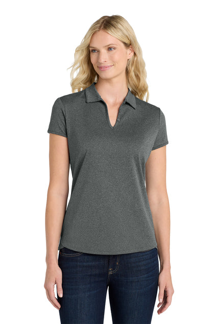 L576 Port Authority® Women's Trace Heather Polo