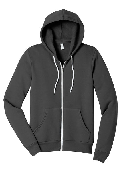 Bella + Canvas Unisex Sponge Fleece Full Zip Hoodie BC3739