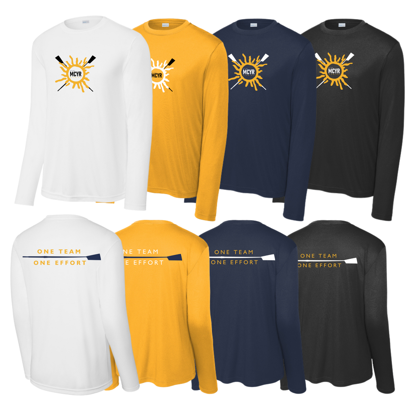 Manatee Rowing Adult Sport-Tek® Long Sleeve PosiCharge® Competitor™ Tee. ST350LS Winter 2026 Collection
