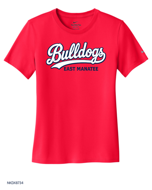 Bulldogs - Youth, Adult, Women's NKDX8730 / NKDX8734 / NKDX8787 Nike Swoosh Sleeve rLegend Tee