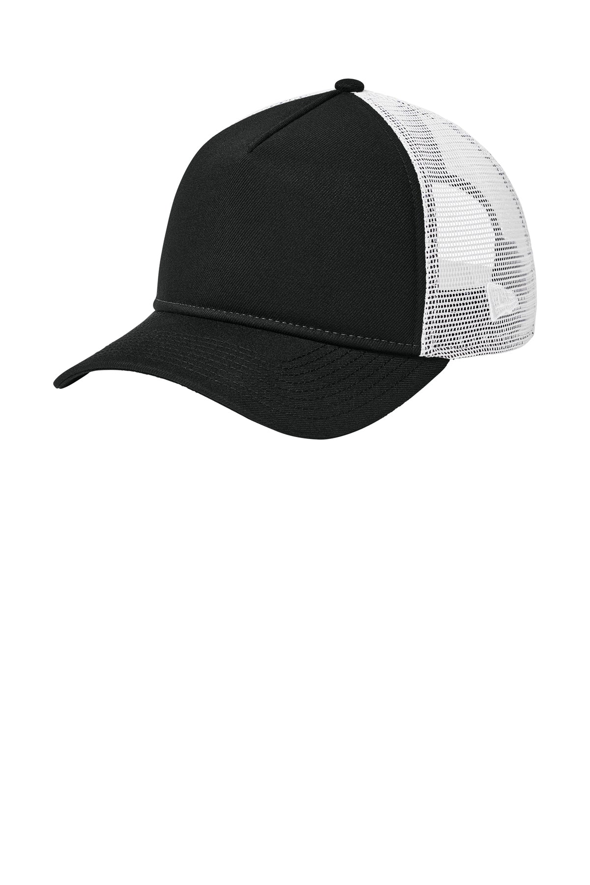 NE212F New Era® A-Frame Snapback Mesh Back Cap