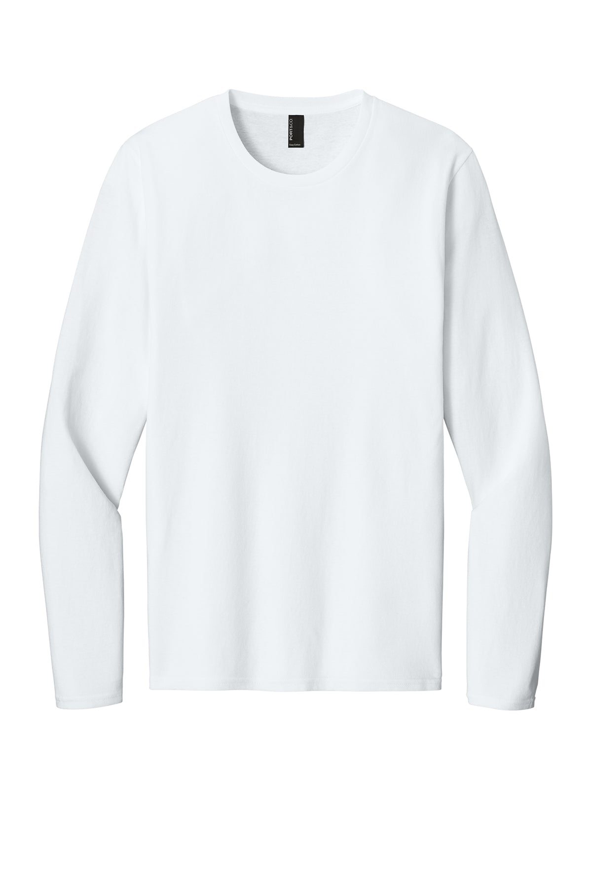 PC43LS Sale Port & Co® Easy Cotton Long Sleeve Tee