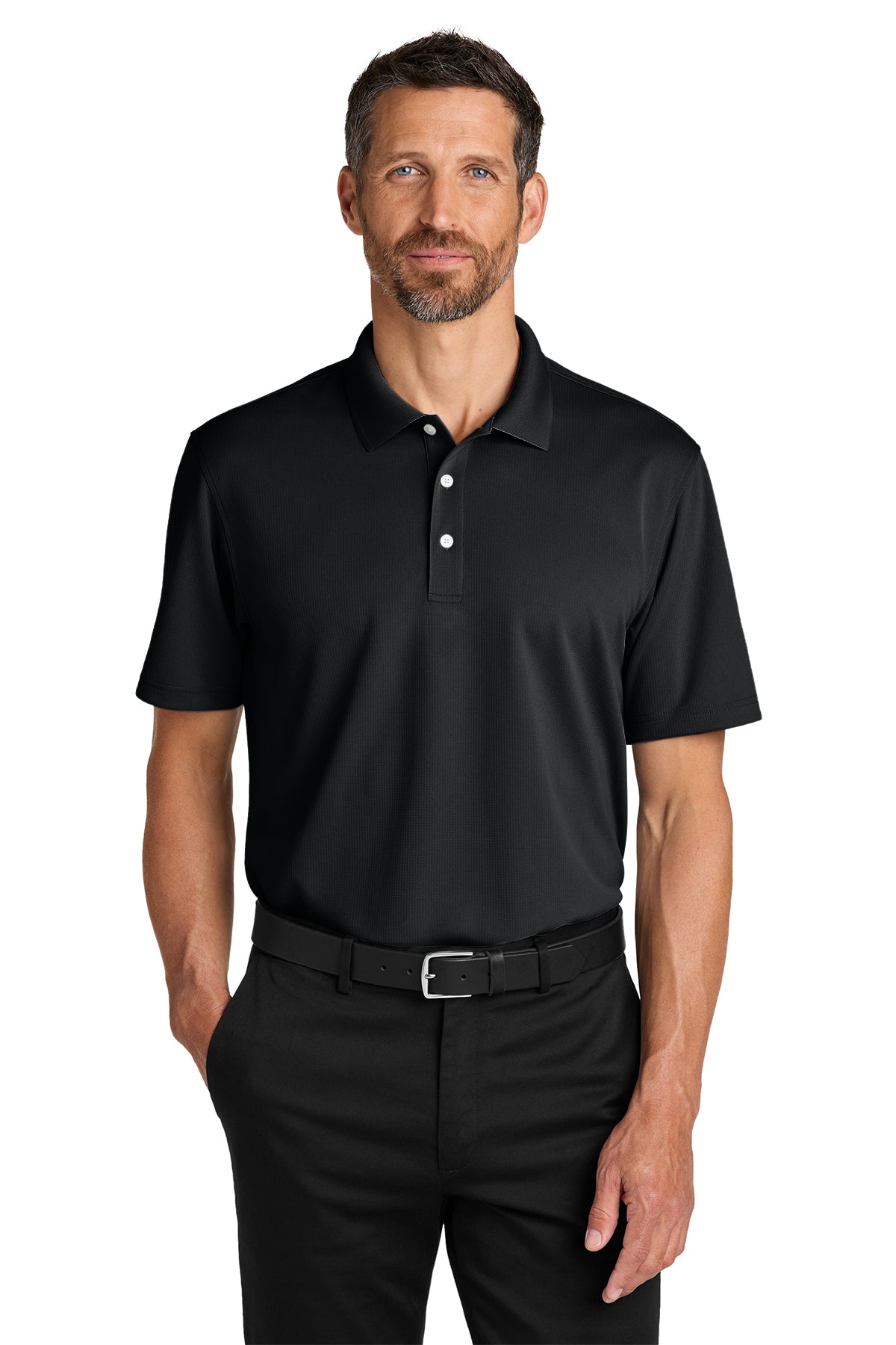 K845 Port Authority® Dry Zone® Stain-Release Grid Polo