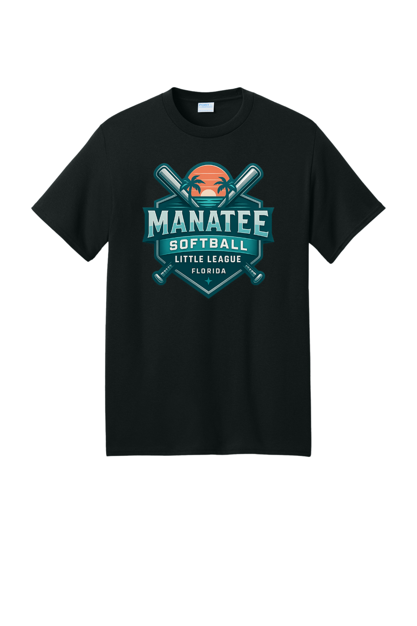 Manatee Softball PC01 Port & Co™ Core Blend Recycled Tee