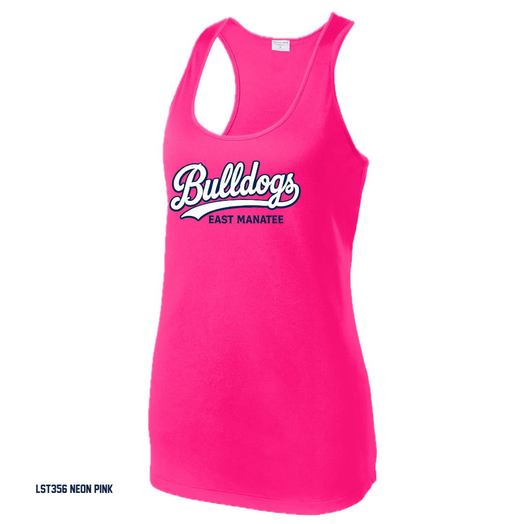 Bulldogs - PINK OUT Women's Sport-Tek® Women's PosiCharge® Competitor™ Racerback Tank