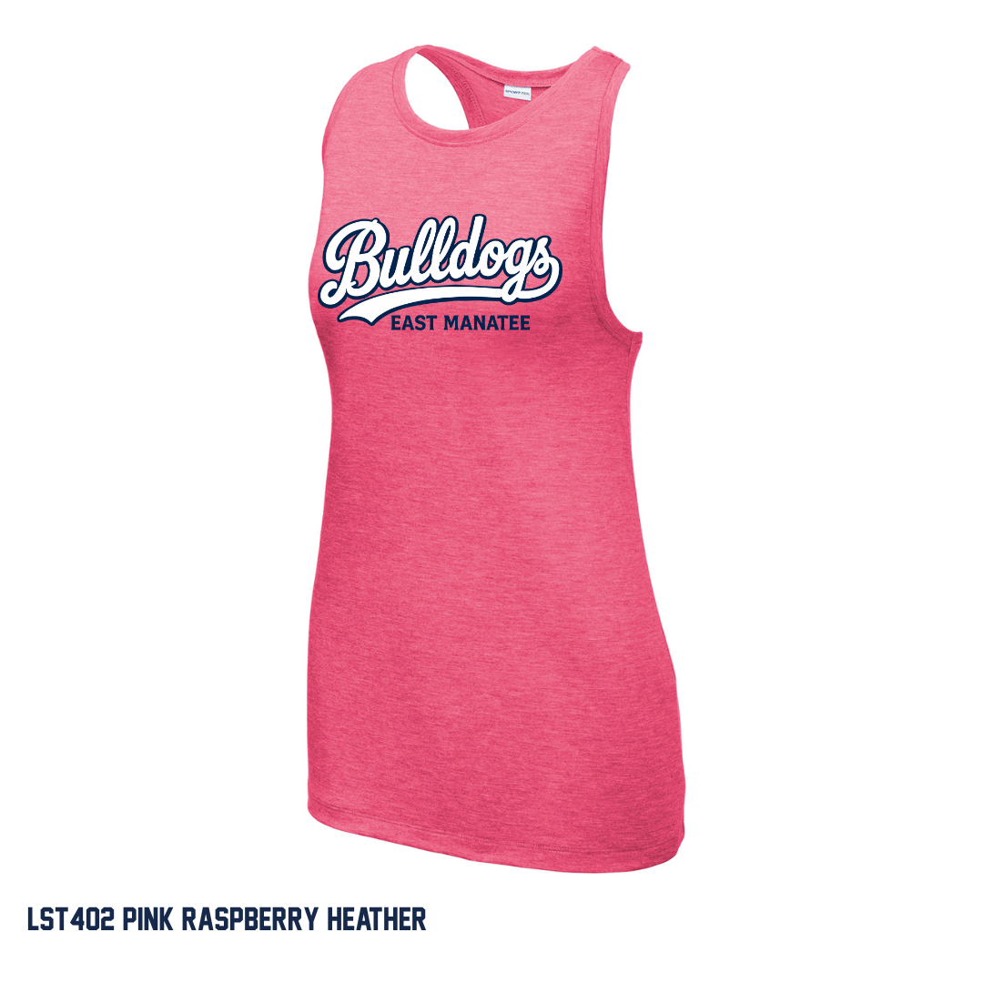 Bulldogs - PINK OUT Women's LST402 Sport-Tek® Women's PosiCharge® Tri-Blend Wicking Tank