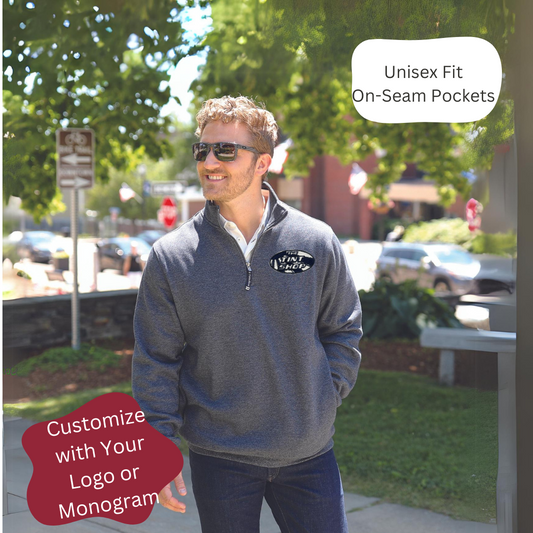 Charles River Crosswind Unisex Quarter Zip Pullover