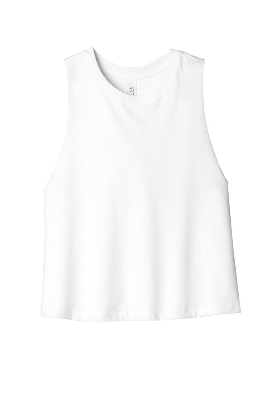 BC6682 Sale BELLA+CANVAS® Women’s Racerback Cropped Tank