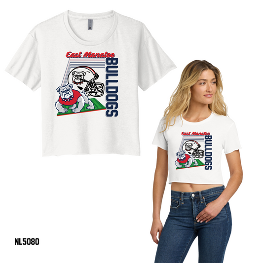 Bulldogs - Women's NL5080 Next Level Apparel® Women’s Festival Cali Crop Tee