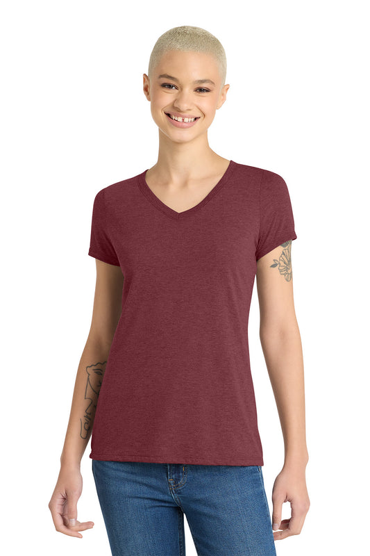 District® Women’s Perfect Tri® V-Neck Tee DM1350L