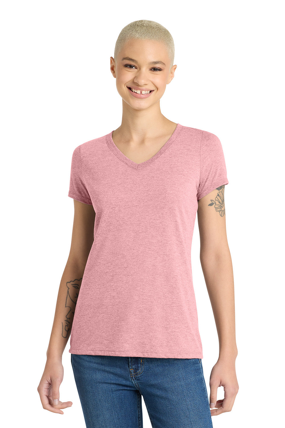 District® Women’s Perfect Tri® V-Neck Tee DM1350L