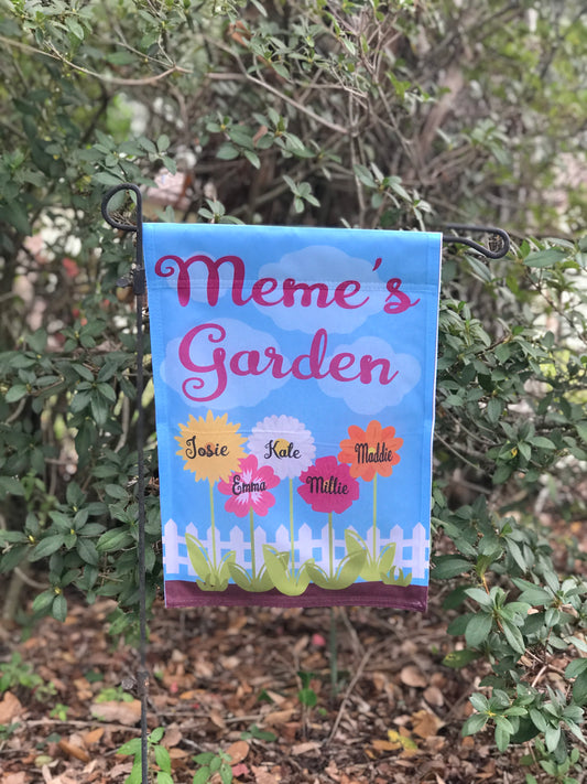 100% Polyester Garden Flag 12x18"