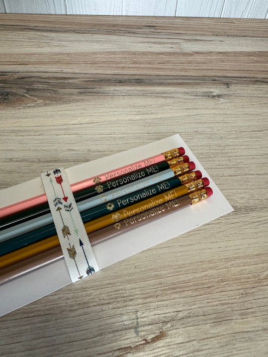 Personalized Pencil Sets