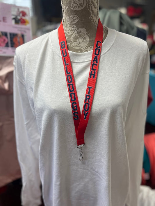Custom lanyard