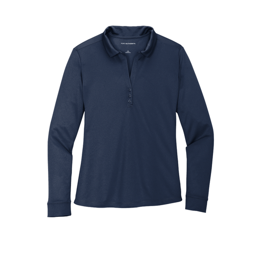 L540LS Port Authority® Women's Silk Touch™ Performance Long Sleeve Polo