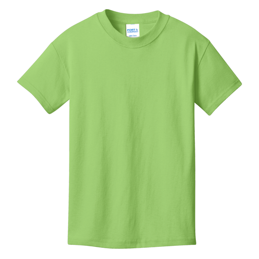 PC54Y Port & Co™ Youth Core Cotton Tee