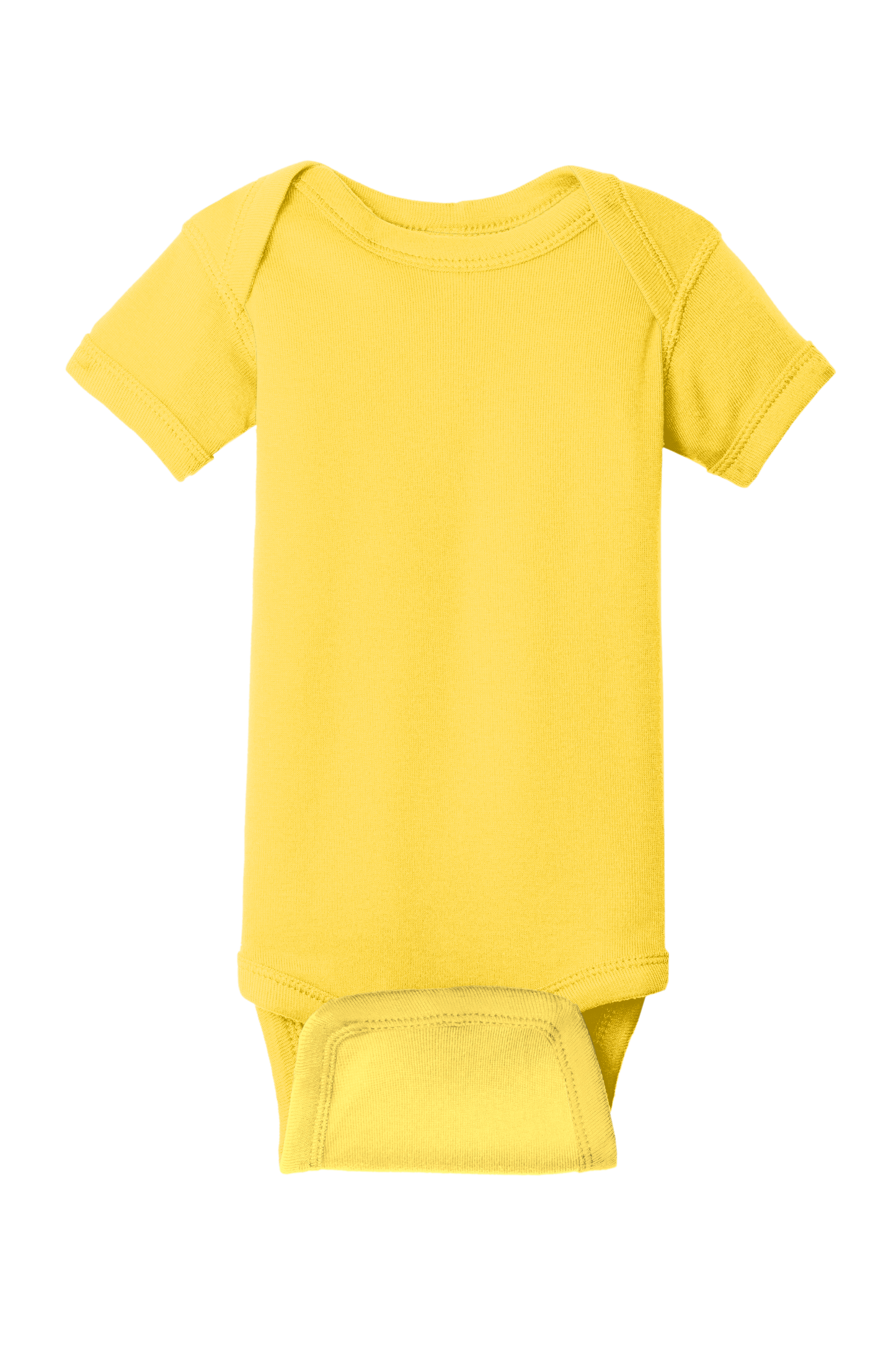 RS4400 Rabbit Skins™ Infant Short Sleeve Baby Rib Bodysuit