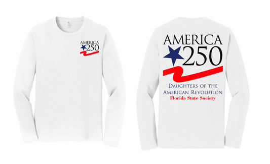 America's 250 DAR Long Sleeve Tee PC450LS/LPC454VLS
