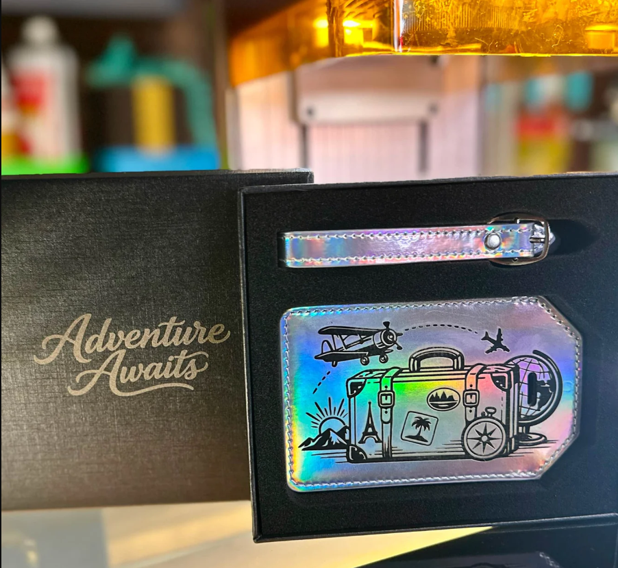 Leatherette Luggage Tag