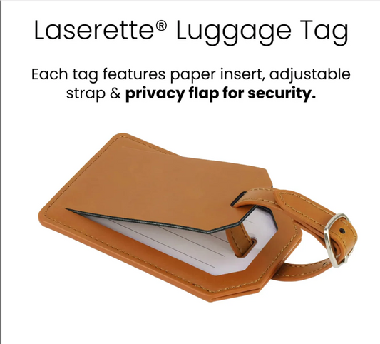 Leatherette Luggage Tag
