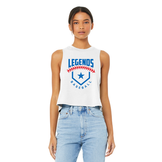 Legends Women Racerback Cropped Tank