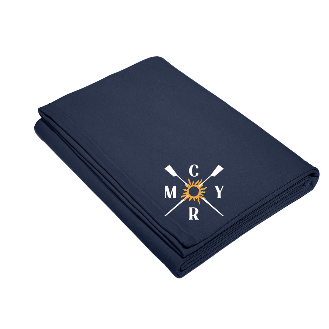 Manatee Rowing Port & Company® Core Fleece Sweatshirt Blanket BP78