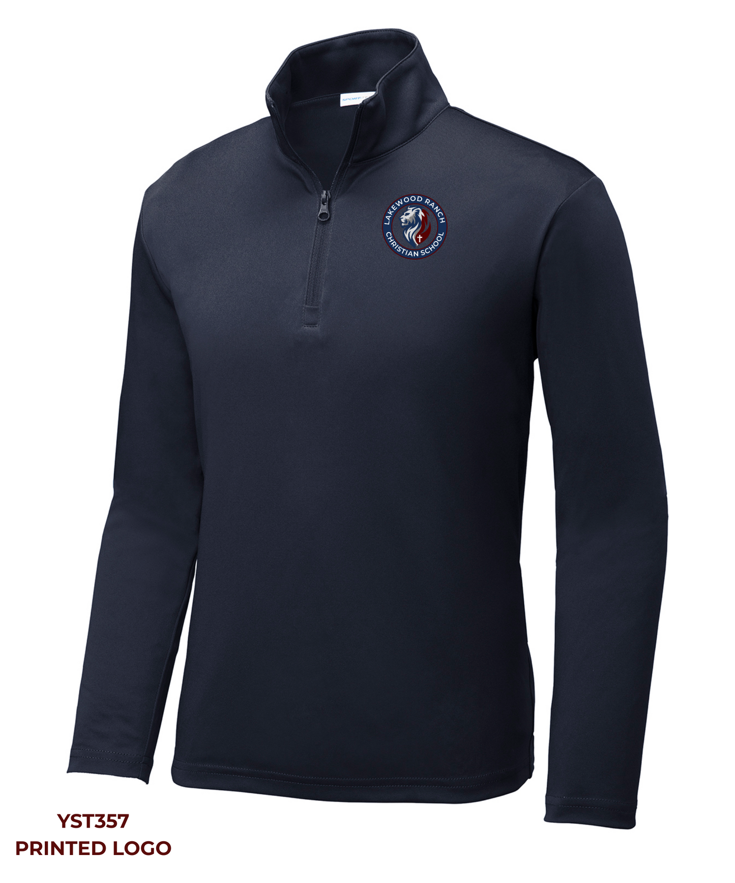 Lakewood Ranch Christian School - YST357 / ST357 Sport-Tek ®Youth and Adult PosiCharge ®Competitor ™1/4-Zip Pullover