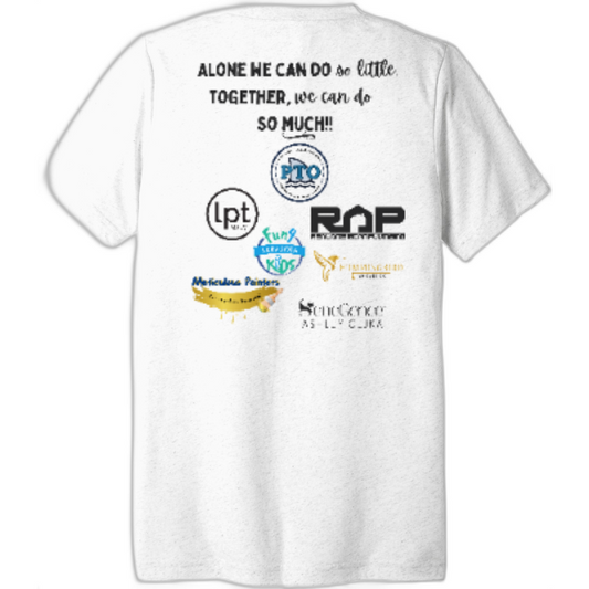 Harvey PTO Crew - BELLA+CANVAS ® Unisex Triblend Short Sleeve V-Neck Te. BC3415
