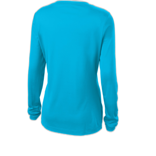 Sport-Tek® Ladies Long Sleeve PosiCharge® Competitor™ V-Neck Tee. LST353LS