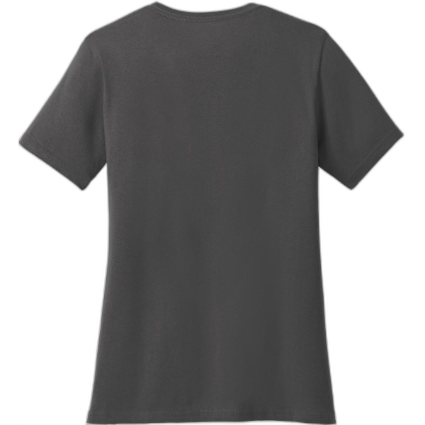 Port & Company® Ladies Core Cotton V-Neck Tee. LPC54V