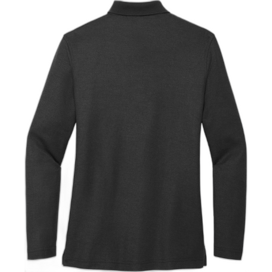 Port Authority® Ladies Silk Touch™ Long Sleeve Polo. L500LS