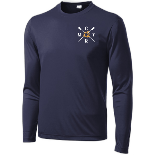Manatee Rowing Adult Sport-Tek® Long Sleeve PosiCharge® Competitor™ Tee. ST350LS
