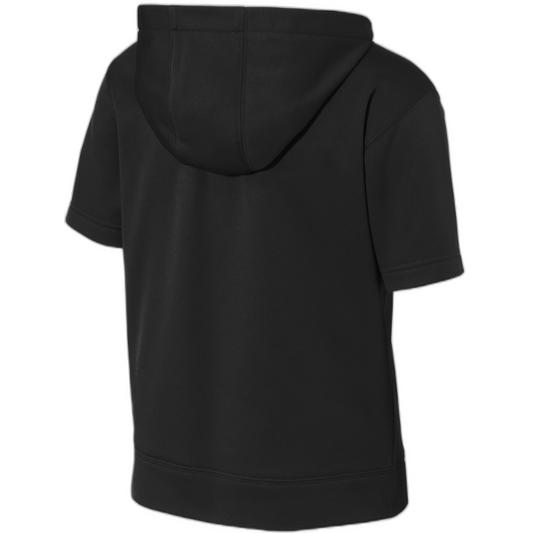 Sport-Tek ® Youth Sport-Wick ® Fleece Short Sleeve Hooded Pullover. YST251