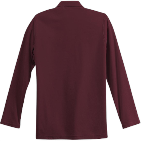 Port Authority® Ladies Silk Touch™ Long Sleeve Polo. L500LS