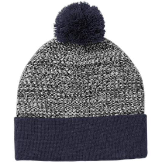 Manatee Rowing Sport-Tek ® Heather Pom Pom Beanie STC41