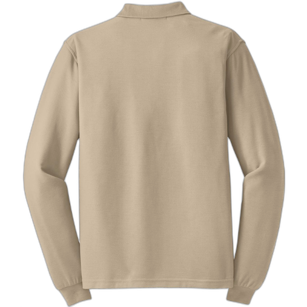 Port Authority® Silk Touch™ Long Sleeve Polo. K500LS