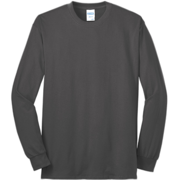 Port & Company® Tall Long Sleeve Core Blend Tee. PC55LST