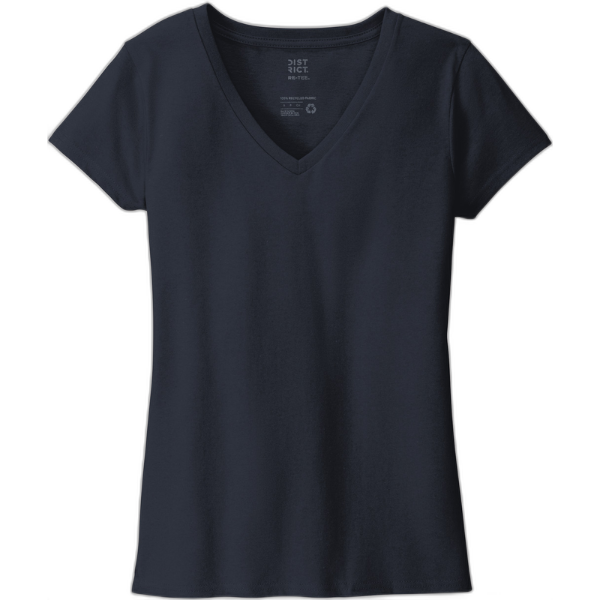 District ® Women's Re-Tee ™ V-Neck DT8001