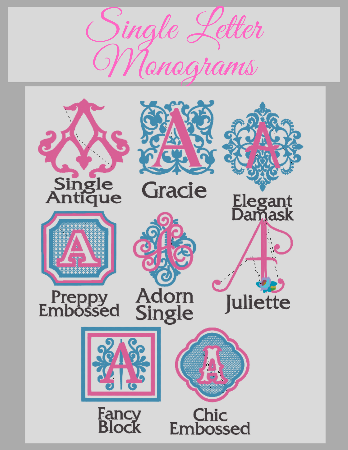 Monogrammed Comfort Colors Tee - Banana Bug Designs