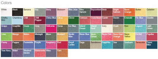 Monogrammed Comfort Colors Tee - Banana Bug Designs